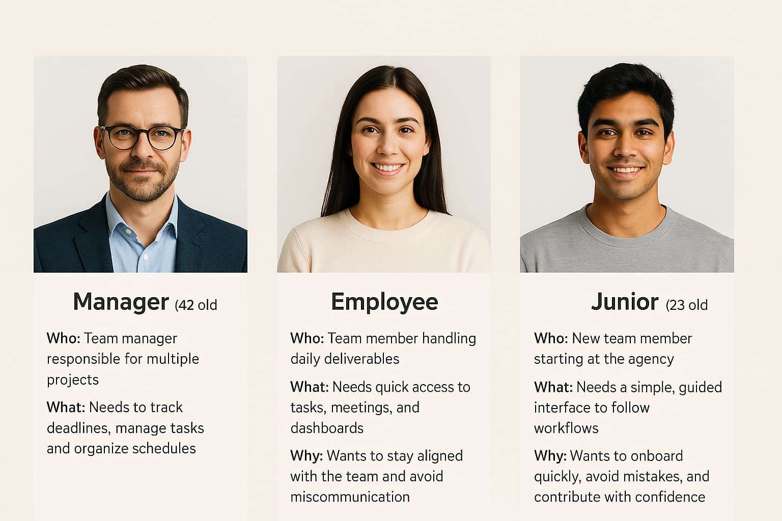 Personas - Datais - Markeyork